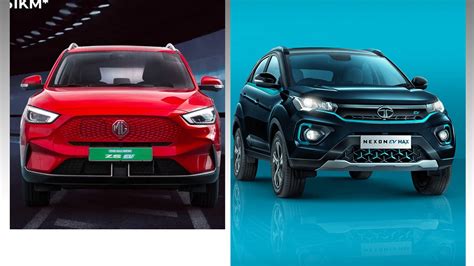 Tata Nexon EV Max Vs MG ZS EV Here S How The Two New Electric SUVs Compare