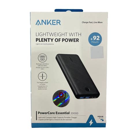 Buy Online Anker Powercore Metro Essential X Pd A H In