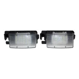 Error Free 18 3528 SMD LED License Number Plate Light Lamps Fit For