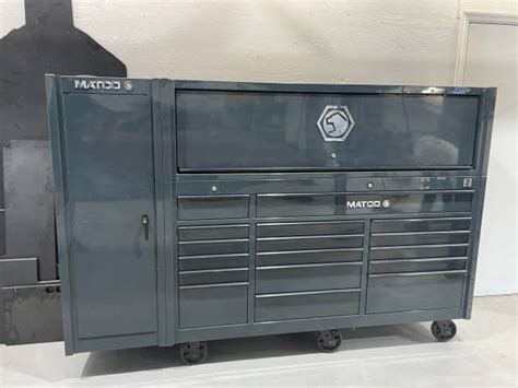 Matco Tool Box With Hutch And Side Locker Tools For Sale