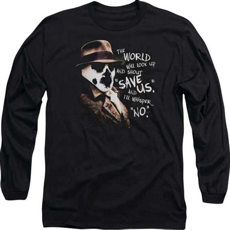 Watchmen Rorschach Long Sleeve Shirt