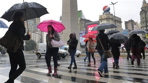 A Abrigarse Vuelve El Fr O Y La Lluvia En La Ciudad Y El Conurbano