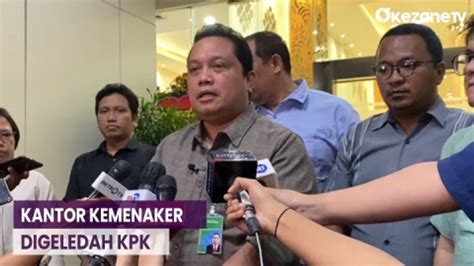 Kantor Kemenaker Digeledah KPK Kabiro Humas Tak Ada Dokumen Yang