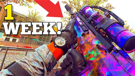 Unlock Orion Camo In Under 1 Week Mw2 Camo Guide Unlock Camos And Level Weapons Fast Youtube