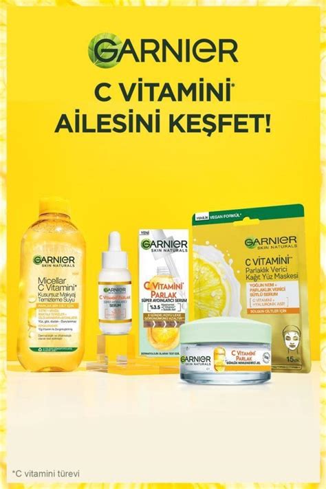 GARNIER C Vitamini Parlak Günlük Nemlendirici Jel Krem 50 ml