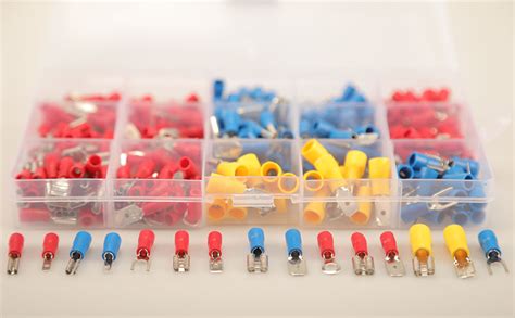 Feggizuli 280pcs Crimp Connectors 28mm 48mm 63mm Male And Female