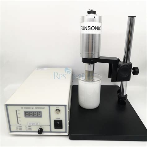 Operation Ultrasonic Homogenizer Digital Ultrasonic Processor High