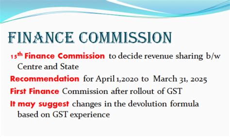 Extension of the term of Fifteenth Finance Commission