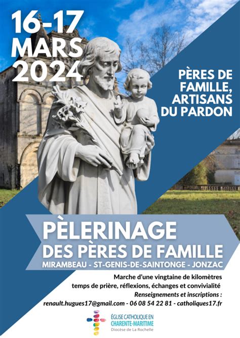 Un P Lerinage Pour Les P Res De Famille En Haute Saintonge Dioc Se