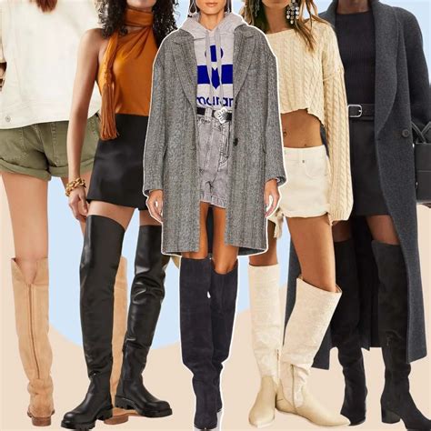 How To Wear Thigh High Boots Outfits Over Styling Ideas