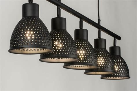 Hanglamp Landelijk Rustiek Modern Metaal Zwart