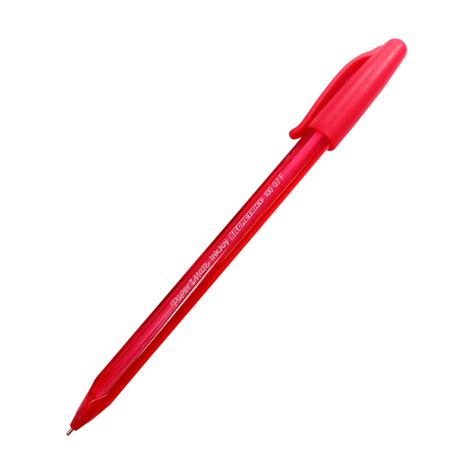 BOLIGRAFO PAPER MATE KILOMETRICO INKJOY 100 ROJO PUNTA FINA 0 7