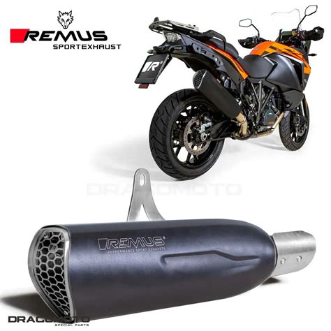 Remus Black Hawk Slip On Exhaust KTM 1090 1190 Adventure R