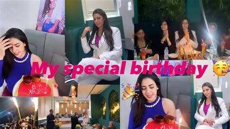 My Special Birthday 🎉🥳🤩 اجيو تشاركو معايا فرحت عيد ميلادي 🤩🌝♥️ Youtube