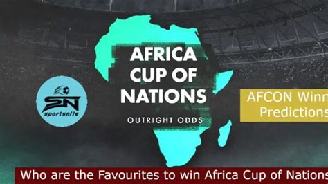 Afcon Winner Odds Predictions 2023 Who Will Win Afcon 2024