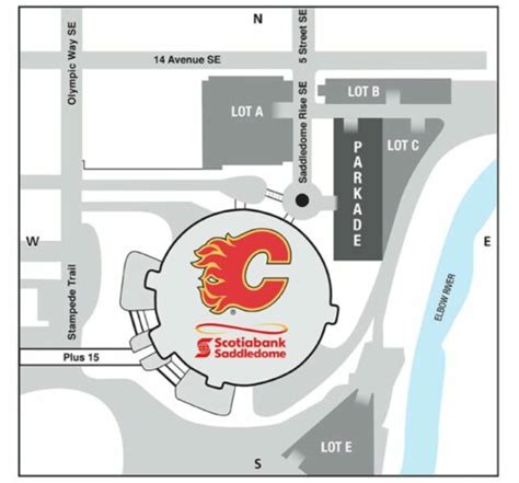 Scotiabank Saddledome Parking Guide - World-Wire