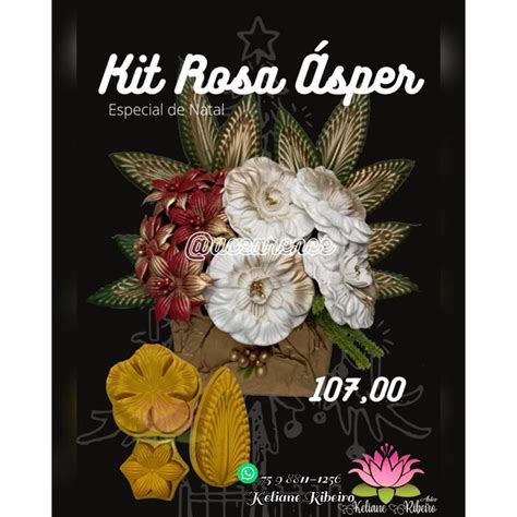 Kit Rosa Asper Frisadores Natalinos Para Eva Shopee Brasil