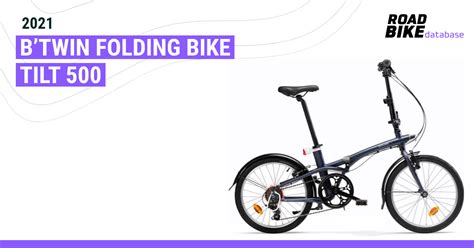 2021 Btwin Folding Bike Tilt 500 Specs Reviews Images Road Bike