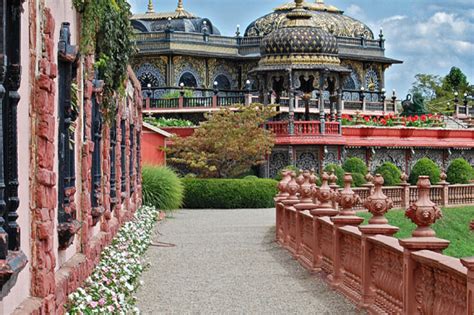 New Vrindaban Temple in Moundsville, West Virginia, United States ...