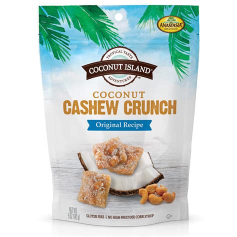 Anastasia Confections Coconut Cashew Crunch Original Recipe - 2 Pack