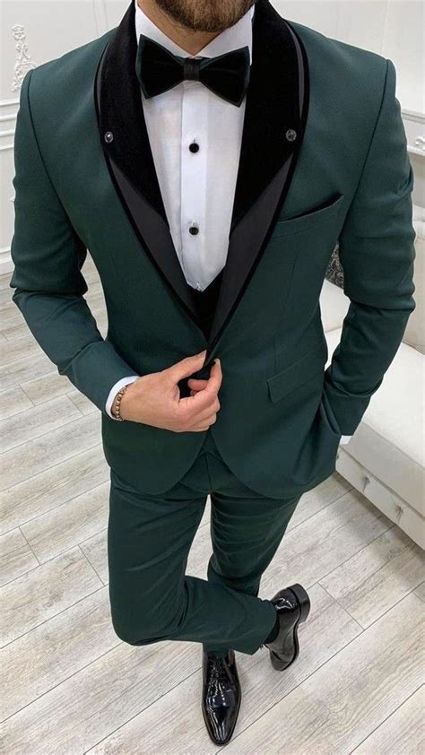 Men 3 Pieces Wedding Suit Wedding Suits Slim Fit Suits Tuxedo For Men