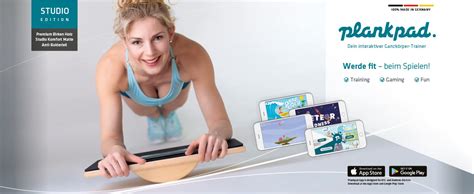 Plankpad Studio Interaktiver Ganzk Rper Trainer Balance Board