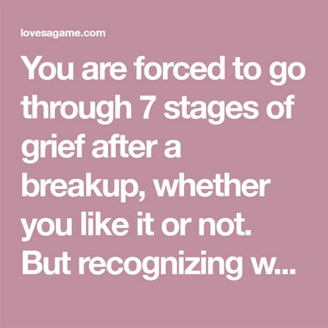 7 New Stages Of A Breakup The Ultimate Guide Breakup 7 Stages Of