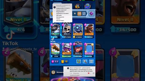 Probando Mazo De Un Suscriptor Mazo God Clashroyale