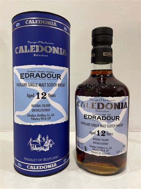 Edradour Caledonia 12 Year Old 70cl 46 Food And Drinks Beverages