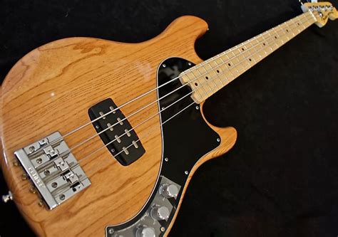 Fender American Deluxe Dimension Bass Iv Natural Reverb