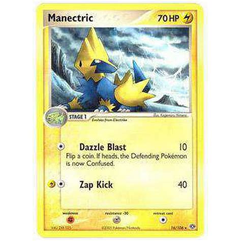 Pokemon Emerald Rare Manectric 16