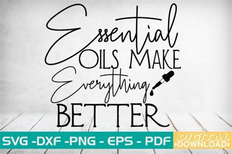 Essential Oil SVG Bundle Bundle Creative Fabrica