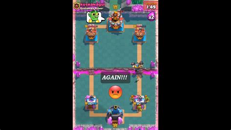 Double Elixir Challenge 4 Clash Royale Xxthejsxx Youtube