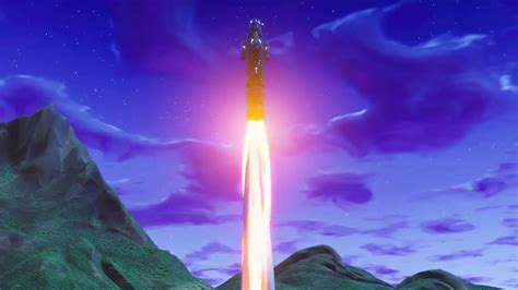 Fortnite Rocket Launch Event Youtube