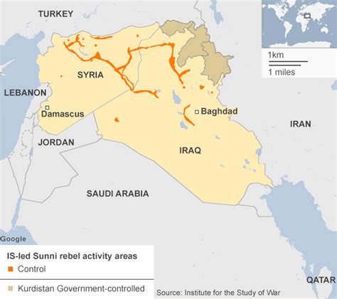 Bbc News Islamic State Where Key Countries Stand