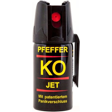 Ballistol Verteidigungssprays Pfeffer KO Jet Abwehrspray 40 Ml 24420