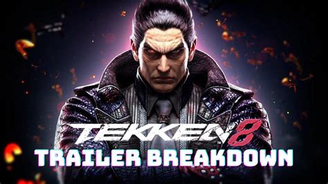 Tekken Kazuya Gameplay Trailer Complete Breakdown K Youtube