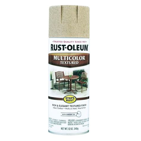 12 Oz Desert Bisque Multicolor Textured Stops Rust Spray Paint [set Of 6]