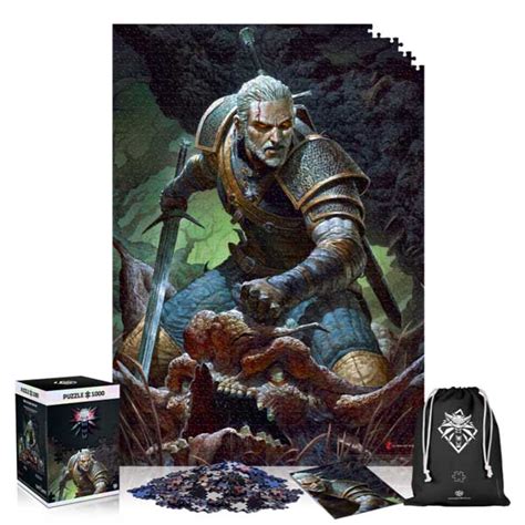 Good Loot Puzzle The Witcher Dark World Playgosmart