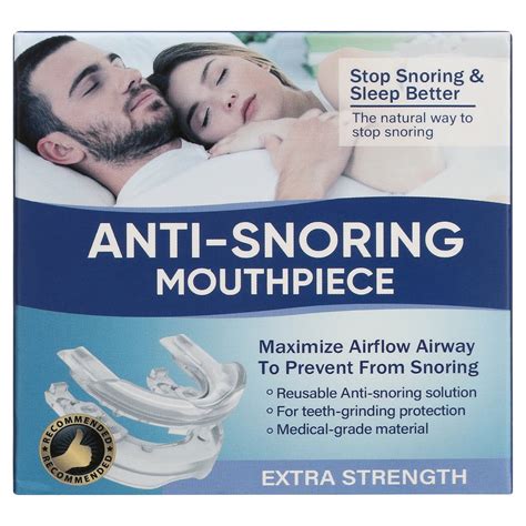 Comfortable Anti-Snoring Mouth Guard, Stop Snoring Mouthpiece Solution ...