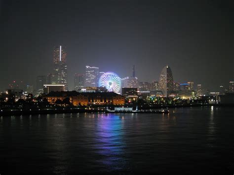 Japan,tokyo,port,panorama,night - free image from needpix.com