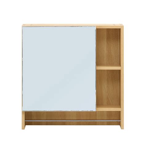 Latitude Run® Bathroom Mirror Cabinet With Hidden Storage - Keeps