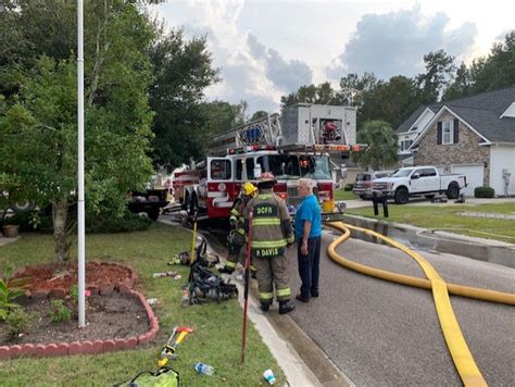 Multiple Crews Respond To House Fire In Summerville Wcbd News 2