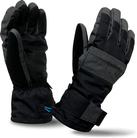 Winterproof Men S Ski Gloves With Hidden Pocket Waterproof Gloves