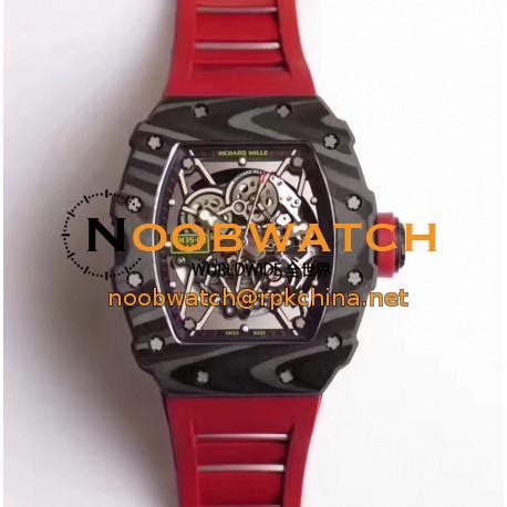 Rm Rafael Nadal Kvf Forged Carbon Black Skeleton Dial M T