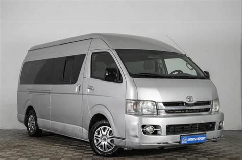 Купить б у Toyota HiAce H200 2 7 MT 151 л с бензин механика в