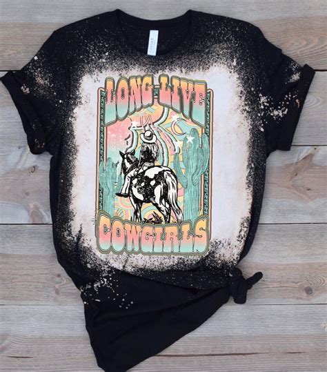 Dtf Transfer Long Live Cowgirls Ready To Press Rts Cheetah Etsy