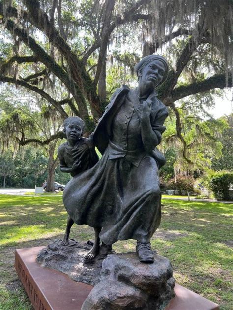 A traveling Harriet Tubman Statue makes it’s first stop in SC, in Beaufort