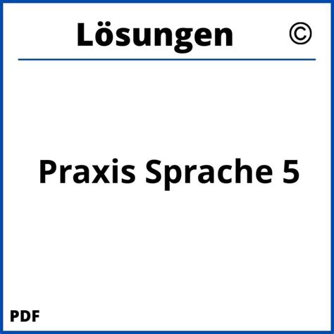 Praxis Sprache Westermann L Sungen Pdf