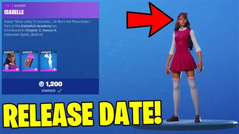 ISABELLE SKIN RELEASE DATE In Fortnite Item Shop How To Get Isabelle